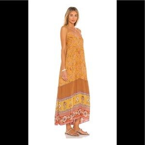 Spell Portobello Road strappy midi dress small